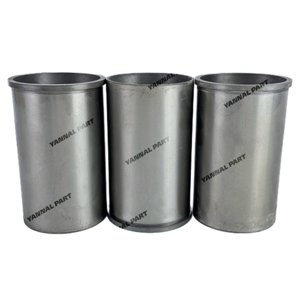 3 PCS Cylinder Liner Fit For Komatsu 3D84 Engine