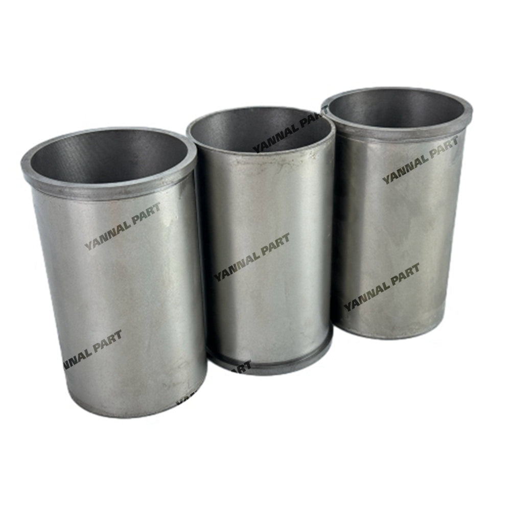 3 PCS Cylinder Liner Fit For Komatsu 3D84 Engine