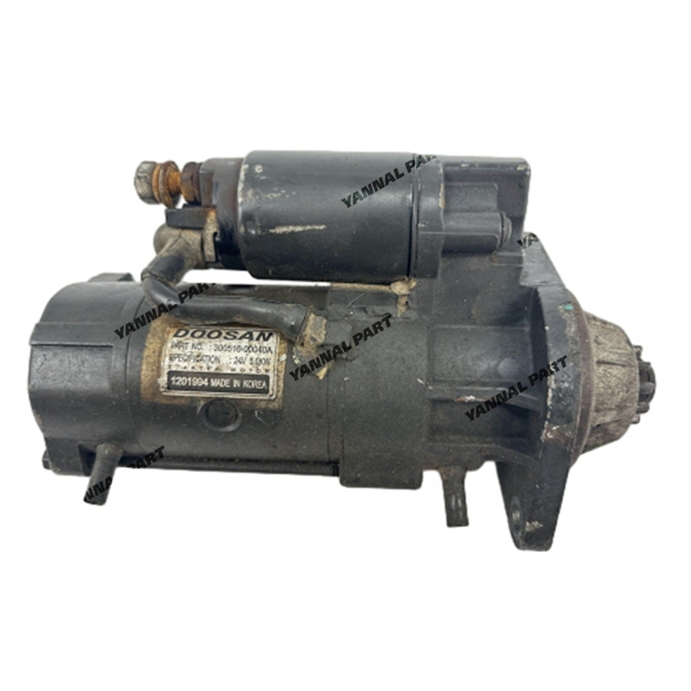 Starter Motor 300516-00040A Fit For Doosan Develon D34 Engine