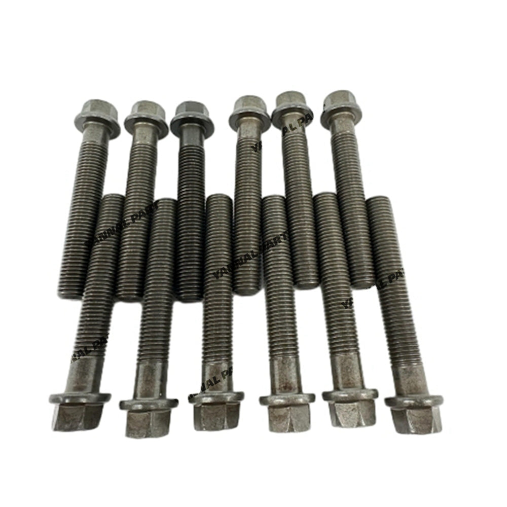 12 PCS Con Rod Bolt 8131198 Fit For Volvo D16 Engine