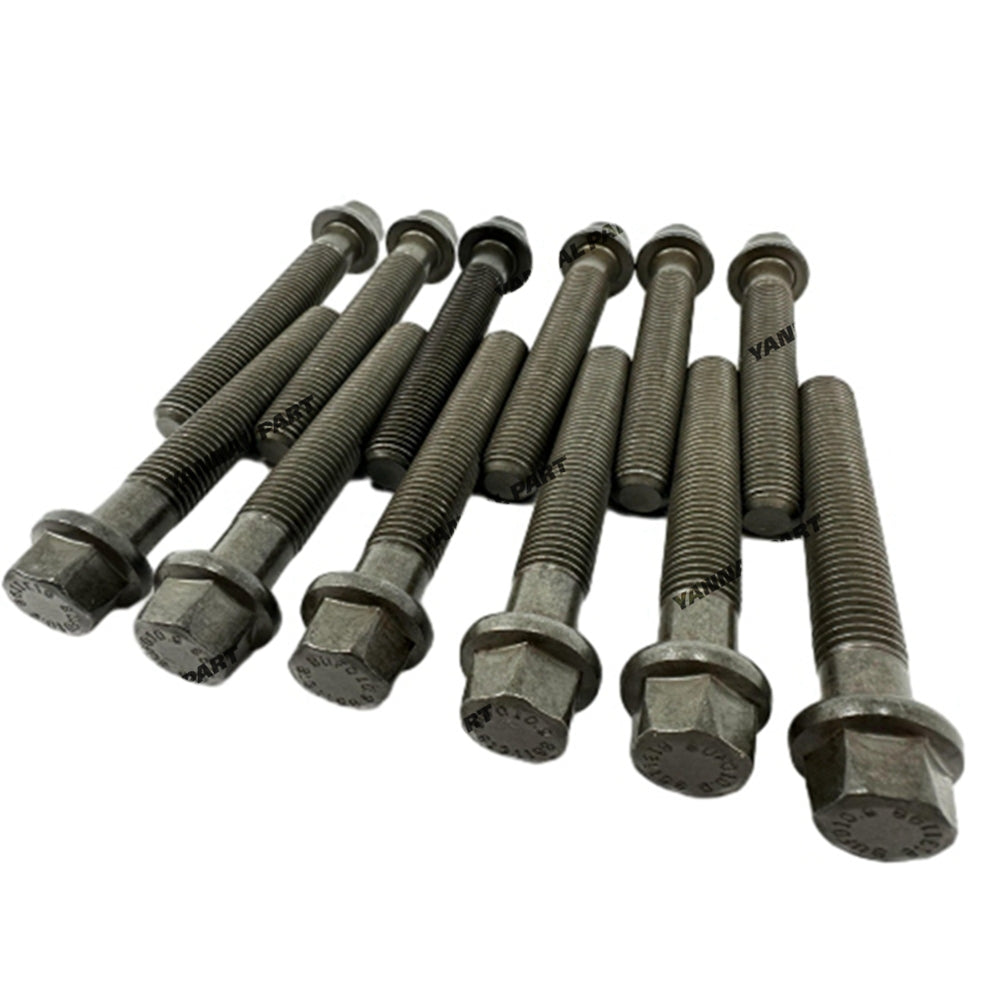 12 PCS Con Rod Bolt 8131198 Fit For Volvo D16 Engine