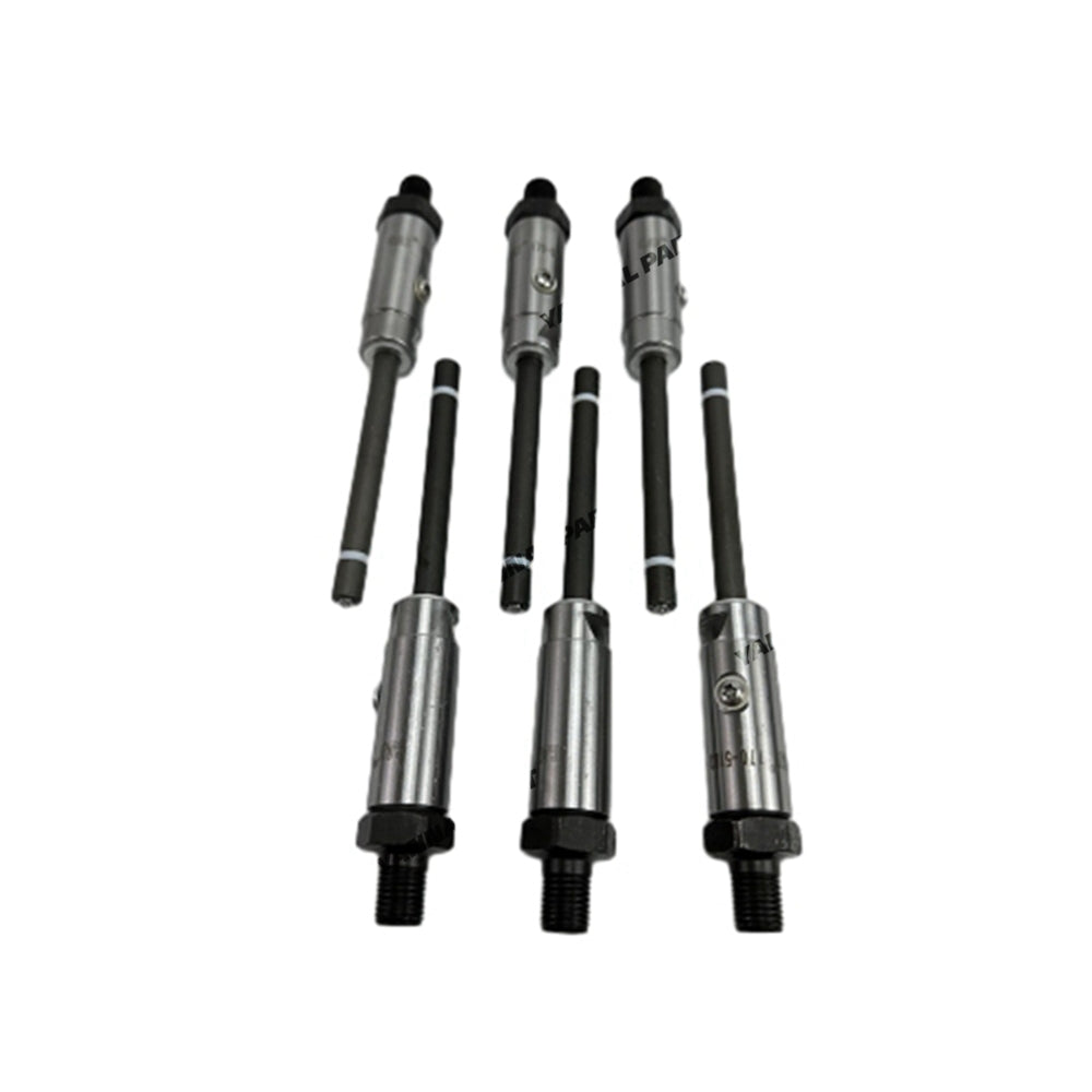 6 PCS Fuel Injector 170-5187 Fit For Caterpillar 3306 Engine