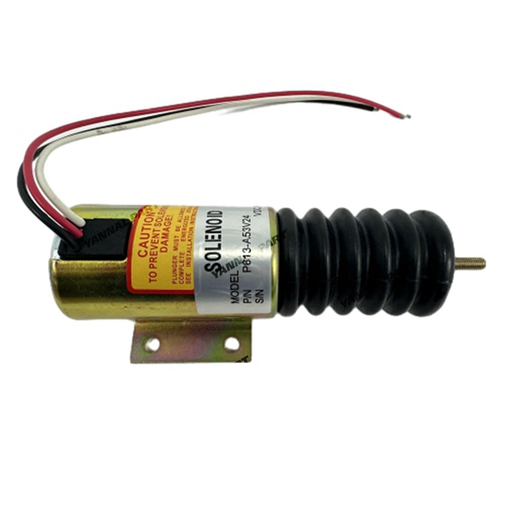 Stop Solenoid 307-5598 P613-A53V24 Fit For Caterpillar 3306 Engine