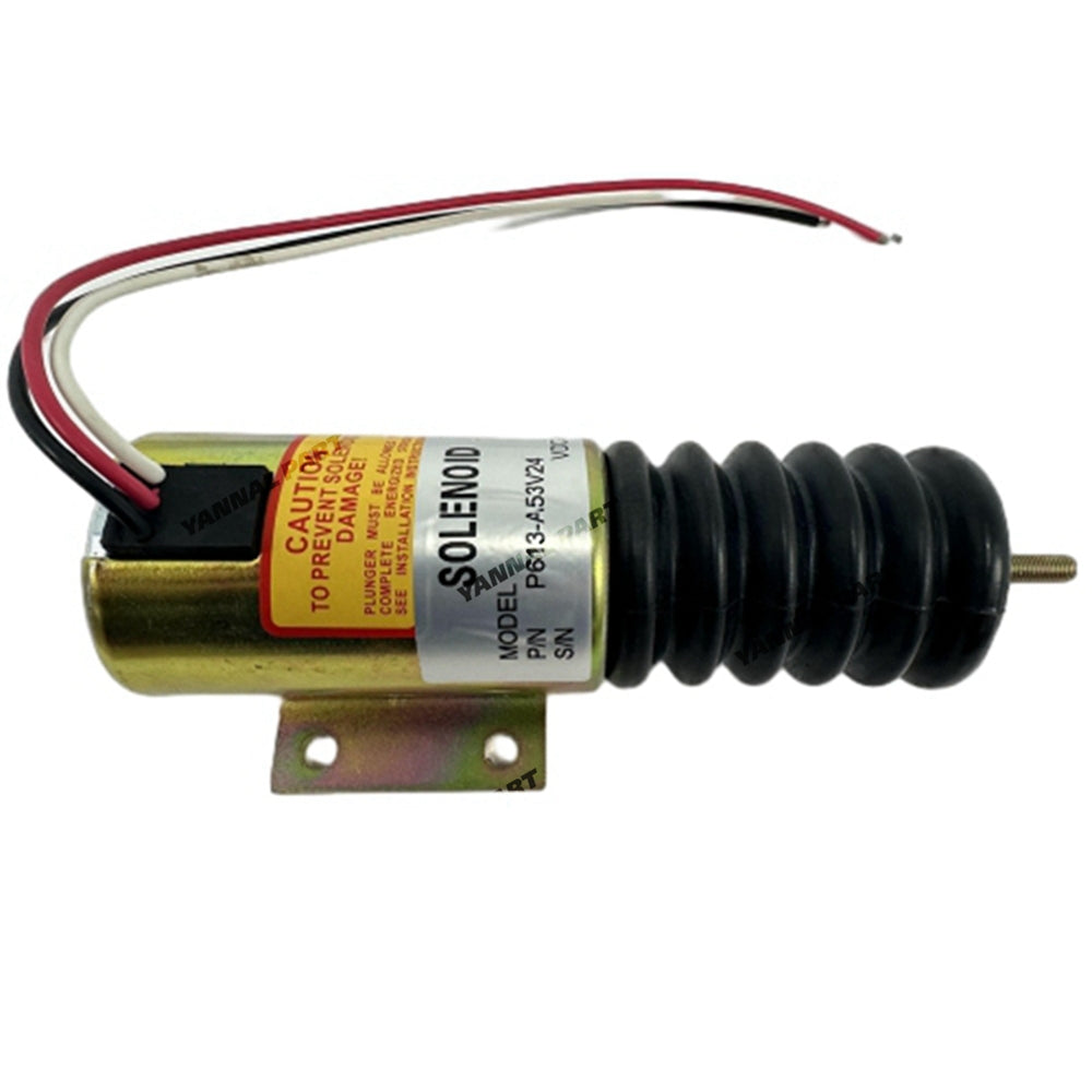 Stop Solenoid 307-5598 P613-A53V24 Fit For Caterpillar 3306 Engine