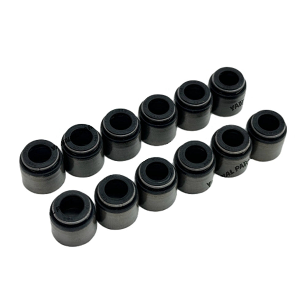 12 PCS Valve Stem Seal Fit For Hino EH330 Engine