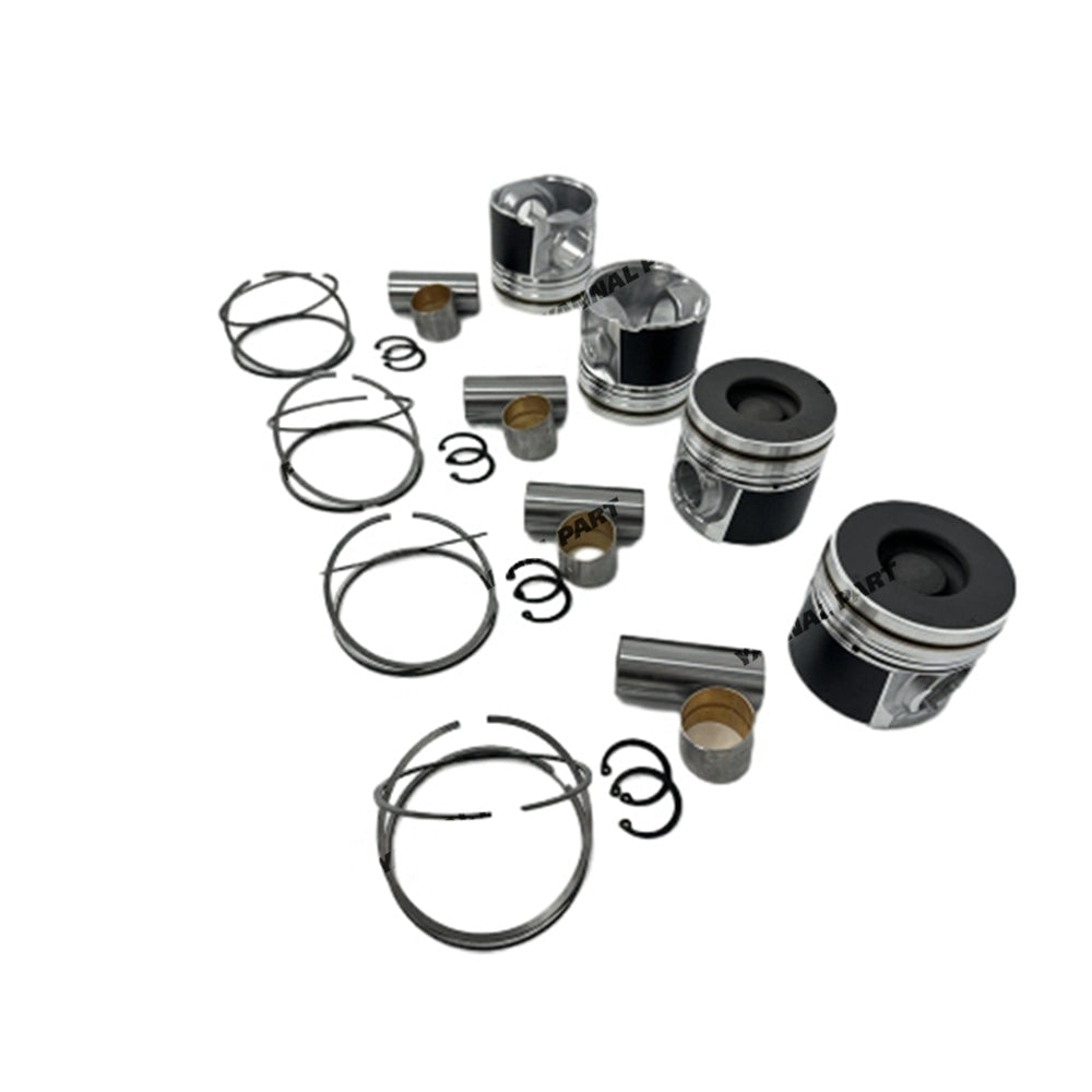 Piston Set With Rings Fit For Isuzu 4JK1