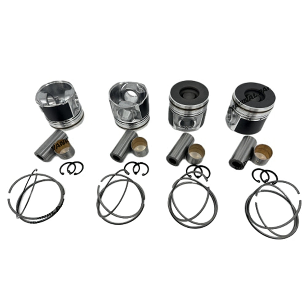 Piston Set With Rings Fit For Isuzu 4JK1