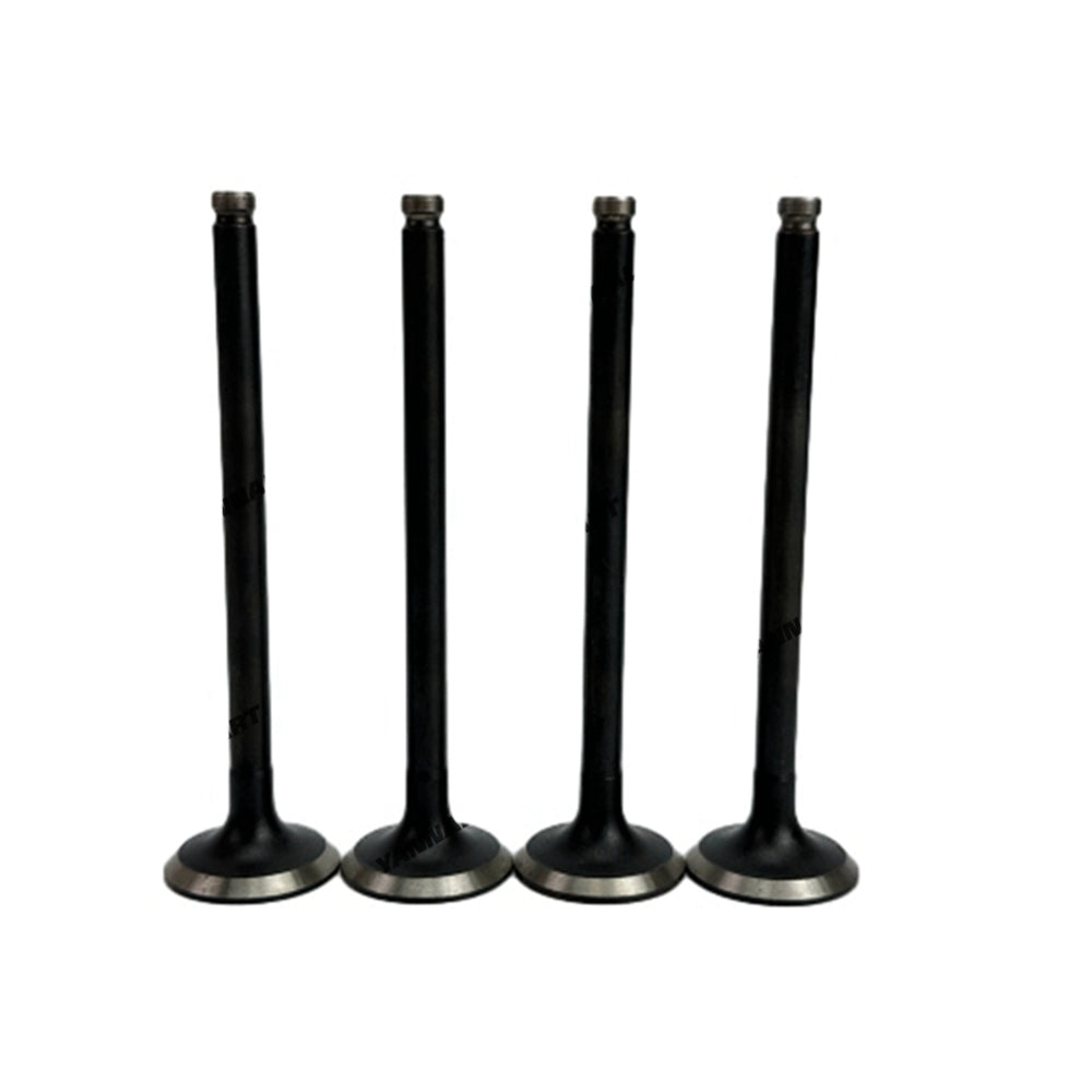 4 PCS Exhaust Valve 22212-42520 Fit For Hyundai D4BB Engine