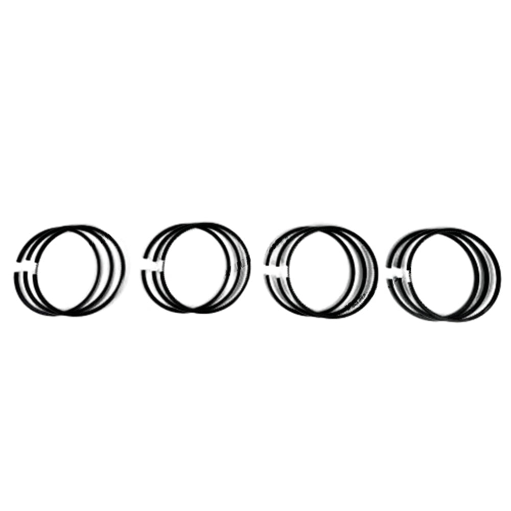 4 PCS Piston Ring Fit For FAWDE 4DW91-45G2 Engine