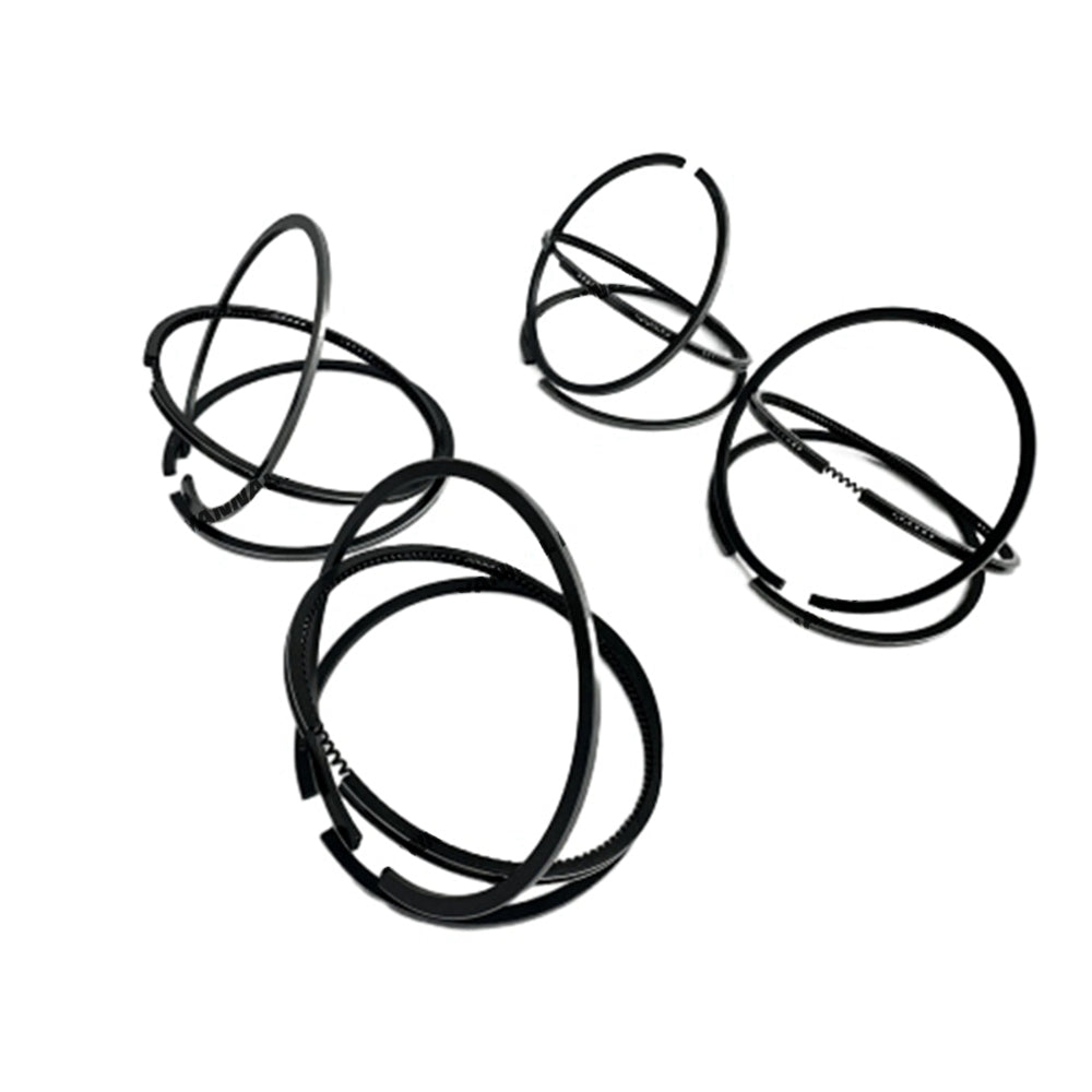 4 PCS Piston Ring Fit For FAWDE 4DW91-45G2 Engine