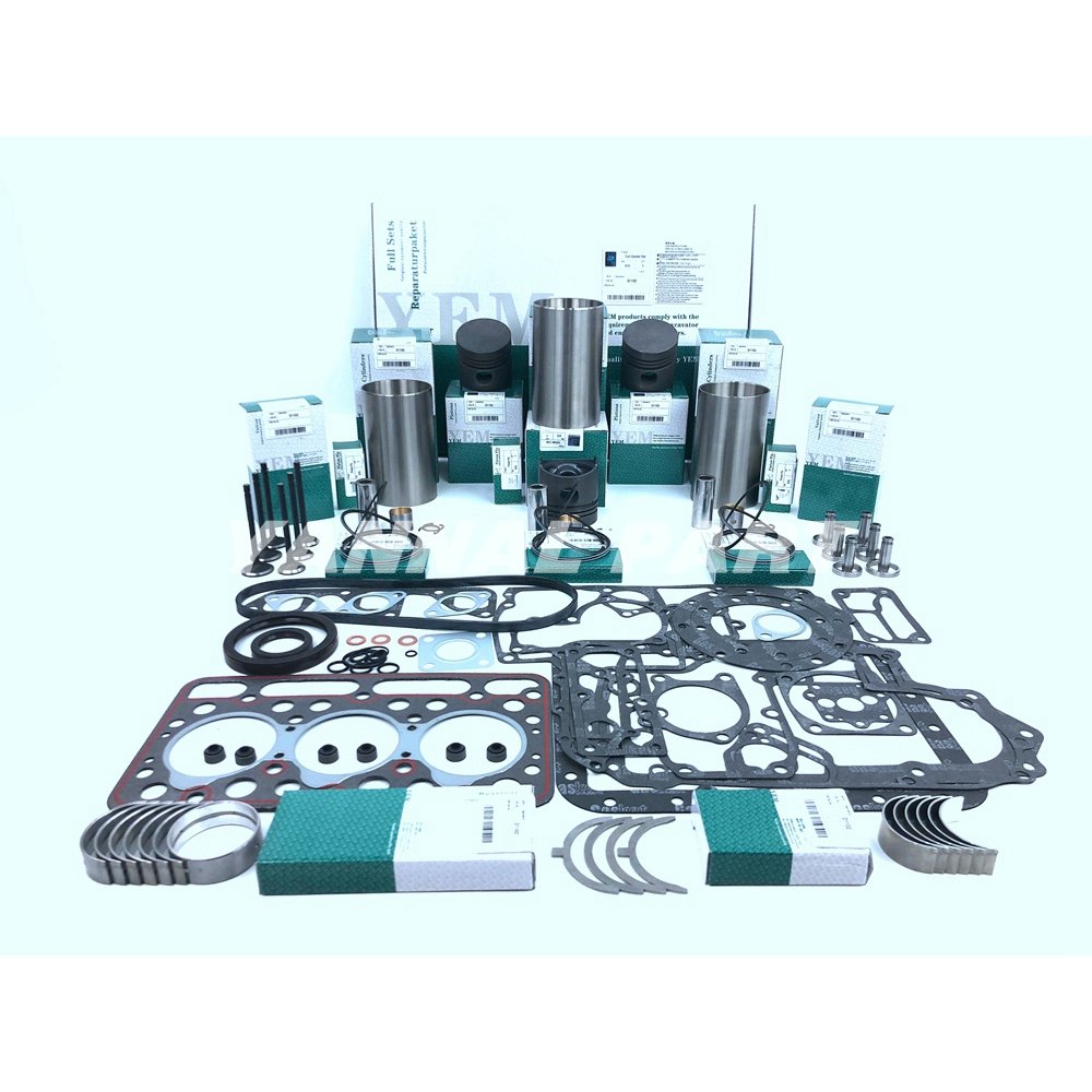 D1102 Rebuild Overhaul Kit For Kubota With Gasket Set Bearing