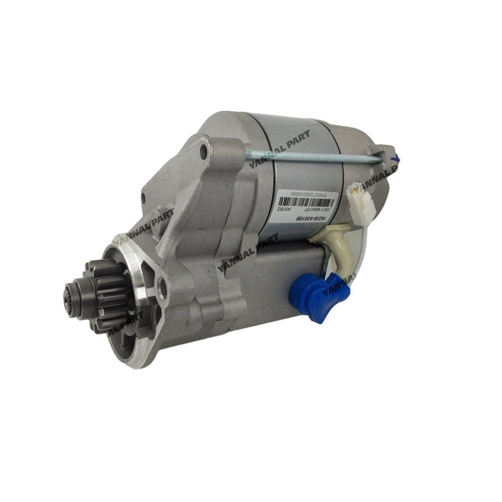 Starter motor 16235-63010B 12V 1.4KW 13T For Kubota V1505 Engine Part