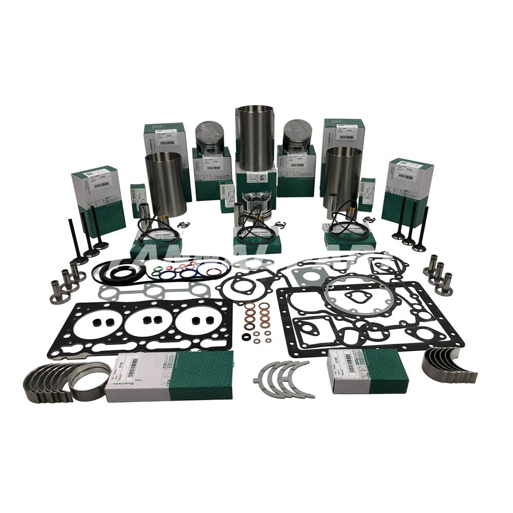 D1105 D1105-IDI Engine Overhaul Rebuild Kit For Kubota KX41 KX36-2 KX41-2 KX61-2