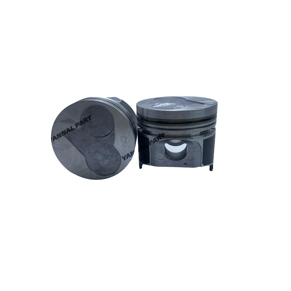 3x D1305 Piston Kit STD For Kubota diesel Engine parts