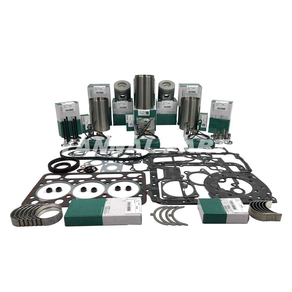 D1402-DI Rebuild Overhaul Kit With Gasket Set Bearing & Valve Train For Kubota