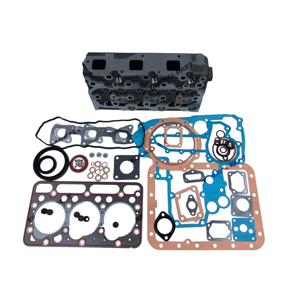 New Kubota D1403 Cylinder Head With Full Gasket Set