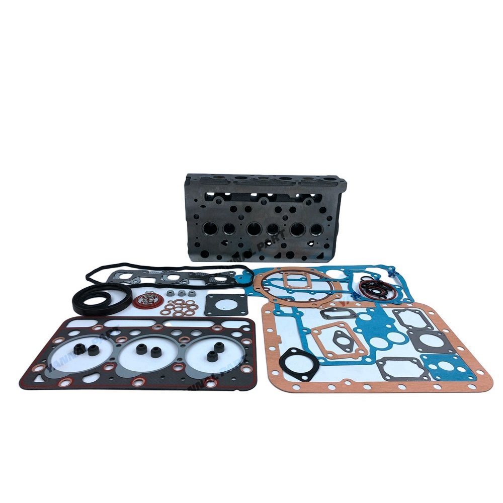 New Kubota D1403 Cylinder Head With Full Gasket Set