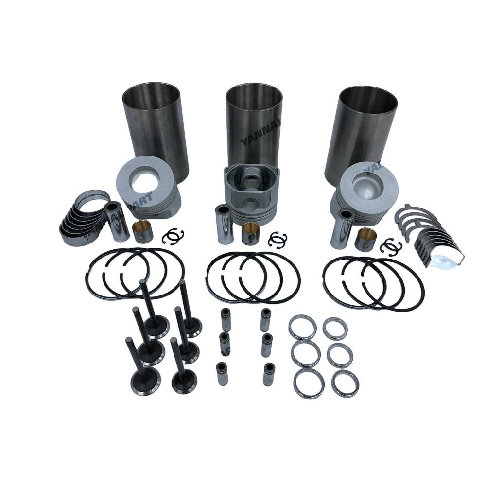 New Kubota D1462 Rebuild Overhaul Kit With Engine Bearing & Valves