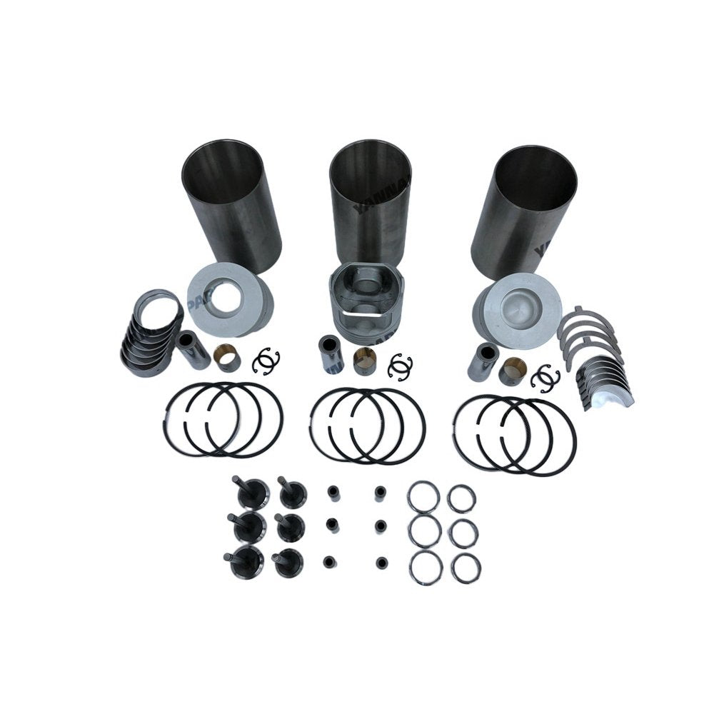 New Kubota D1462 Rebuild Overhaul Kit With Engine Bearing & Valves