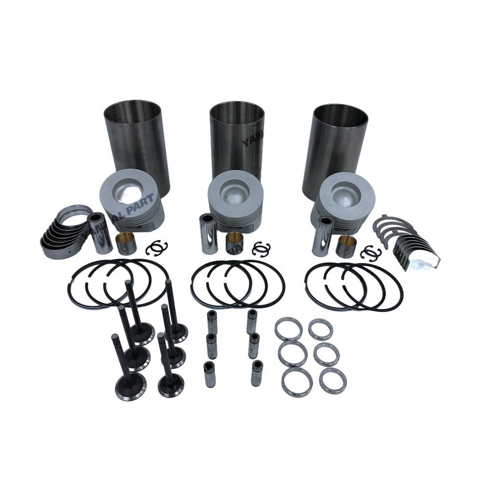 New Kubota D1462 Rebuild Overhaul Kit With Engine Bearing & Valves