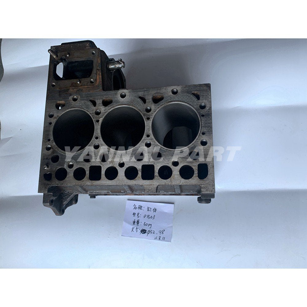 Cylinder Block Fit For Kubota D1503 Engine