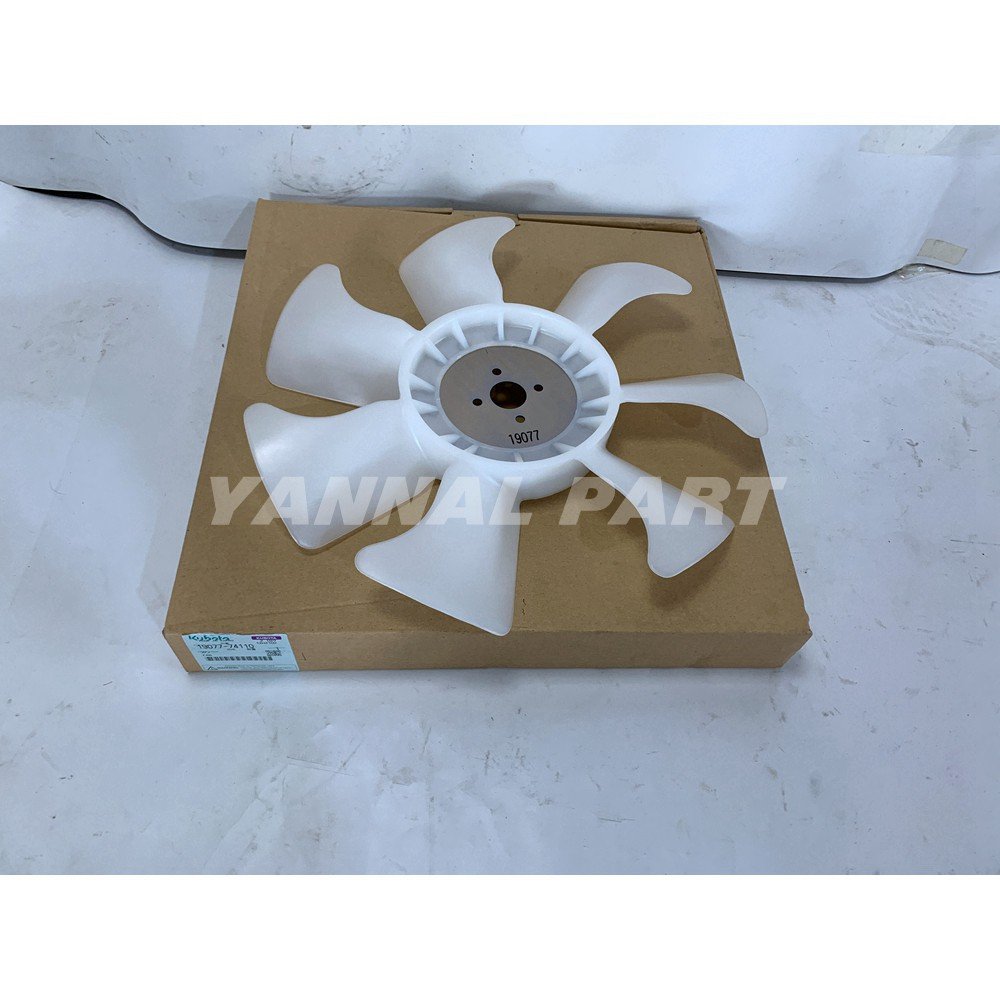 Cooling Fan 19077-74110 Fit For Kubota D1703 Engine