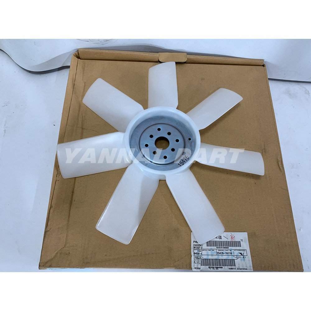 Fan 15476-74110 Fit For Kubota D1703 Engine