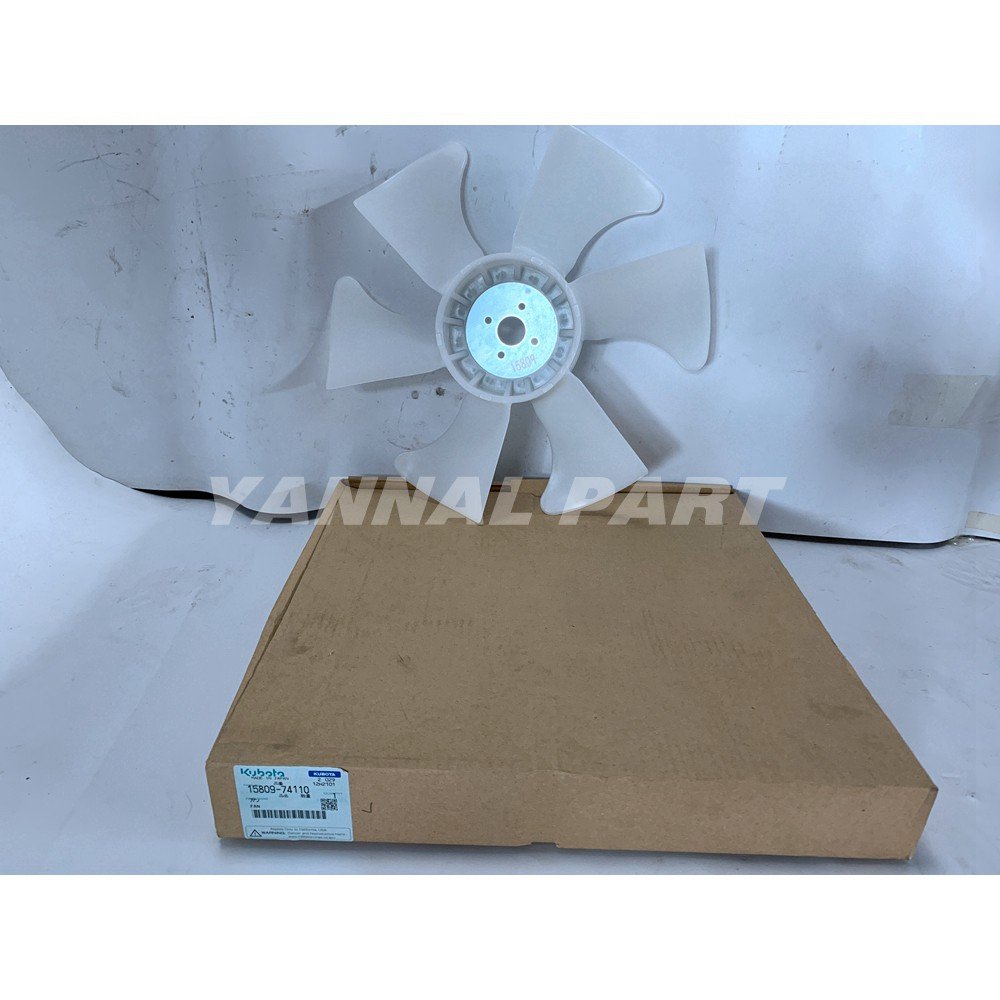 Fan 15809-74110 Fit For Kubota D1803 Engine