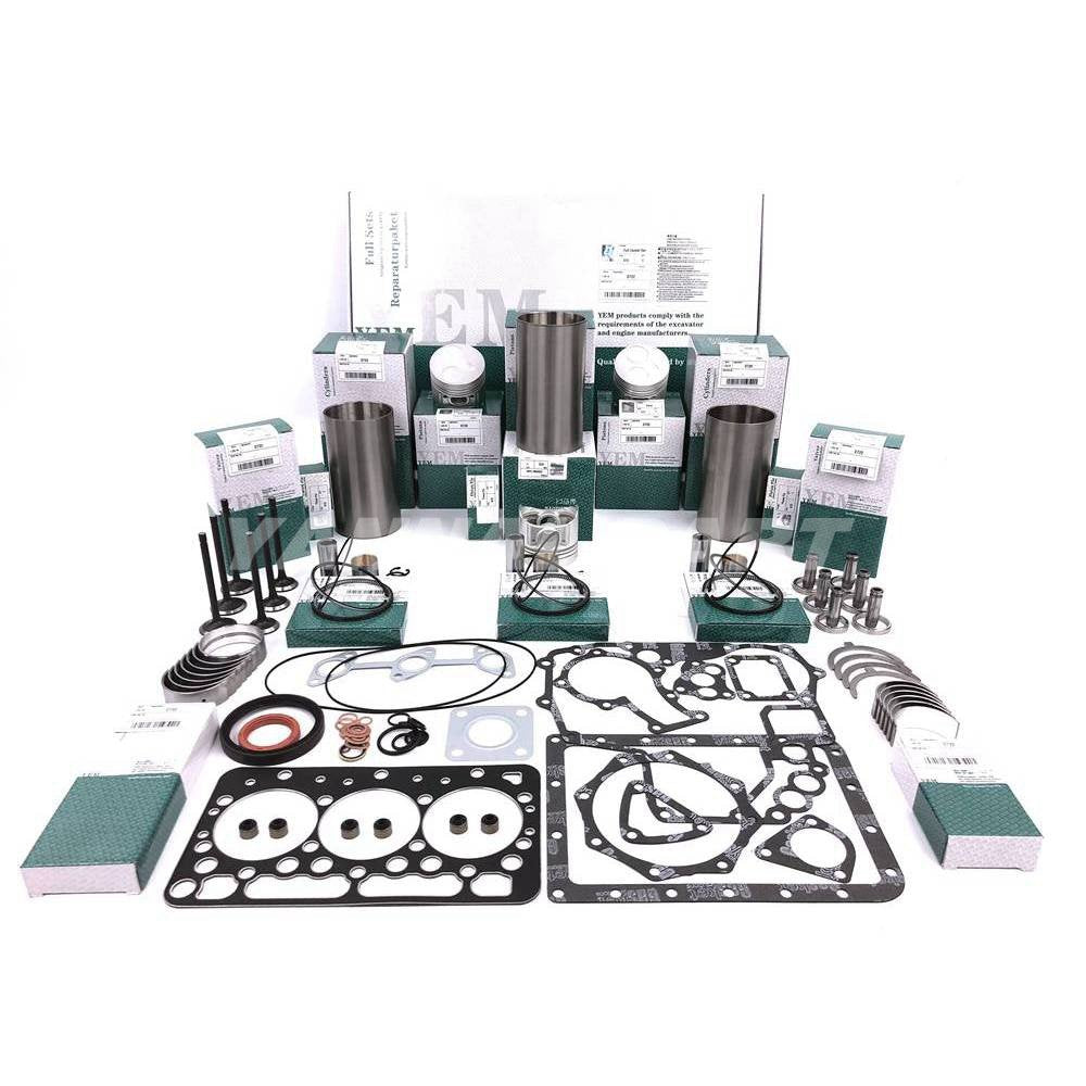 New D722 Repair Kit With Liner Bearing Valves Gaskets For Kubota Diesel Engine