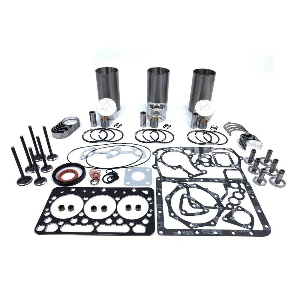 New D722 Repair Kit With Liner Bearing Valves Gaskets For Kubota Diesel Engine