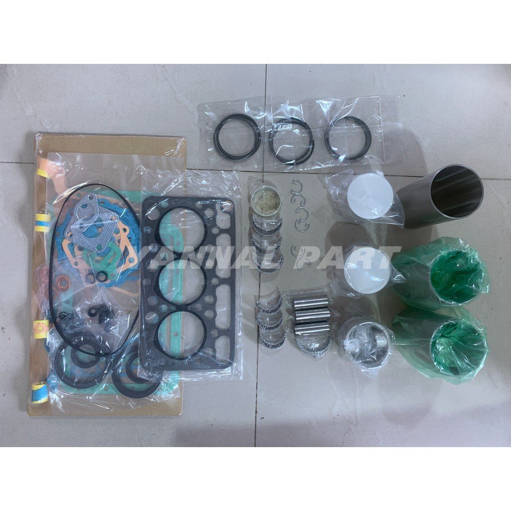 New D750 Overhaul Rebuild Kit Gasket Valves Bearing For Kubota Diesel Engine