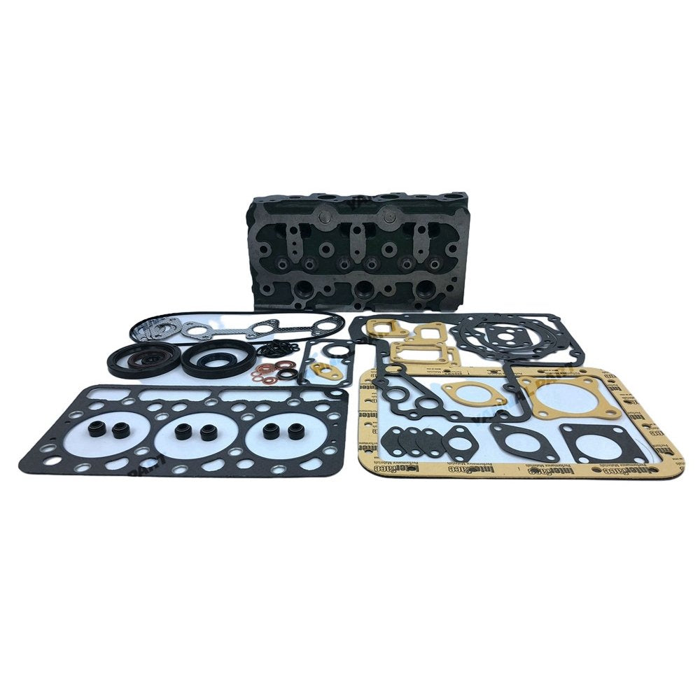 New Kubota D850 Complete Cylinder Head With Gasket Set