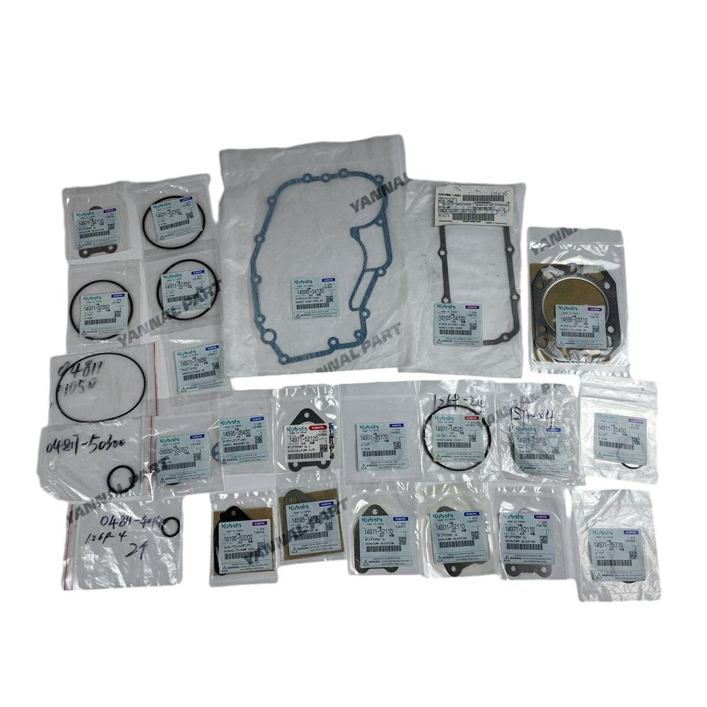 New EA300 Complete Gasket Repair Kit For Kubota EA300 Excavator Engine Spare Par