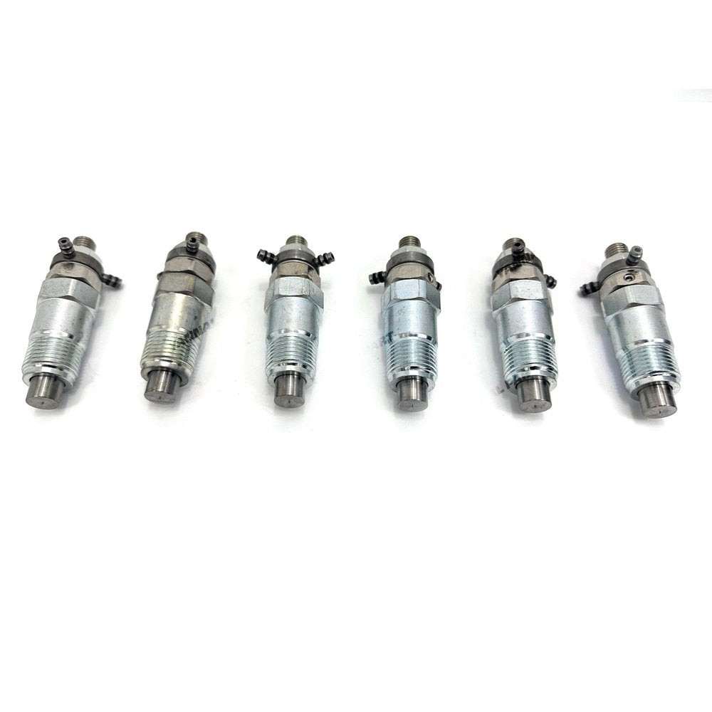 6 PCS S2800 Fuel Injector For Kubota Excavator Engine Spare Parts