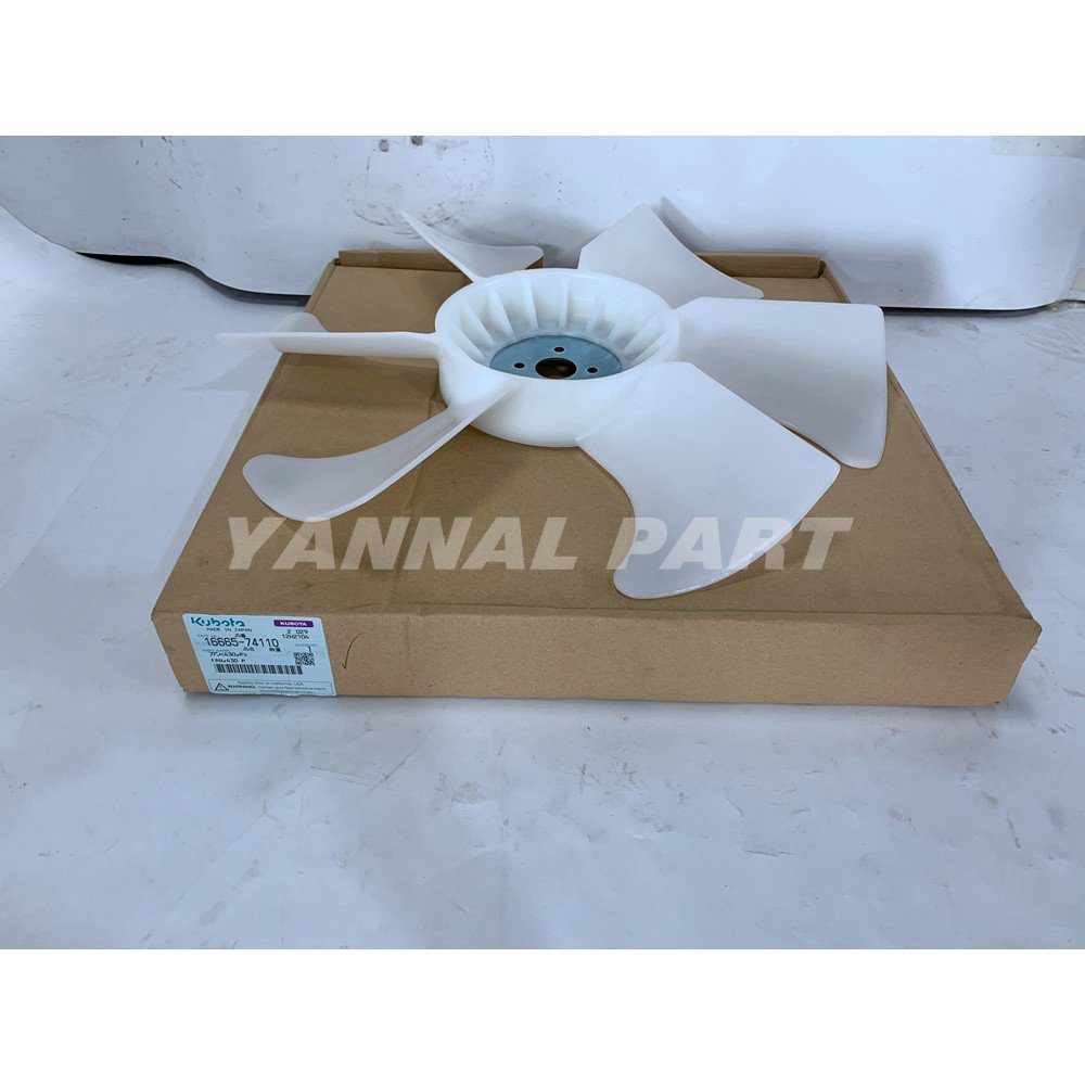 Fan 16665-74110 Fit For Kubota SQ-1210 Engine