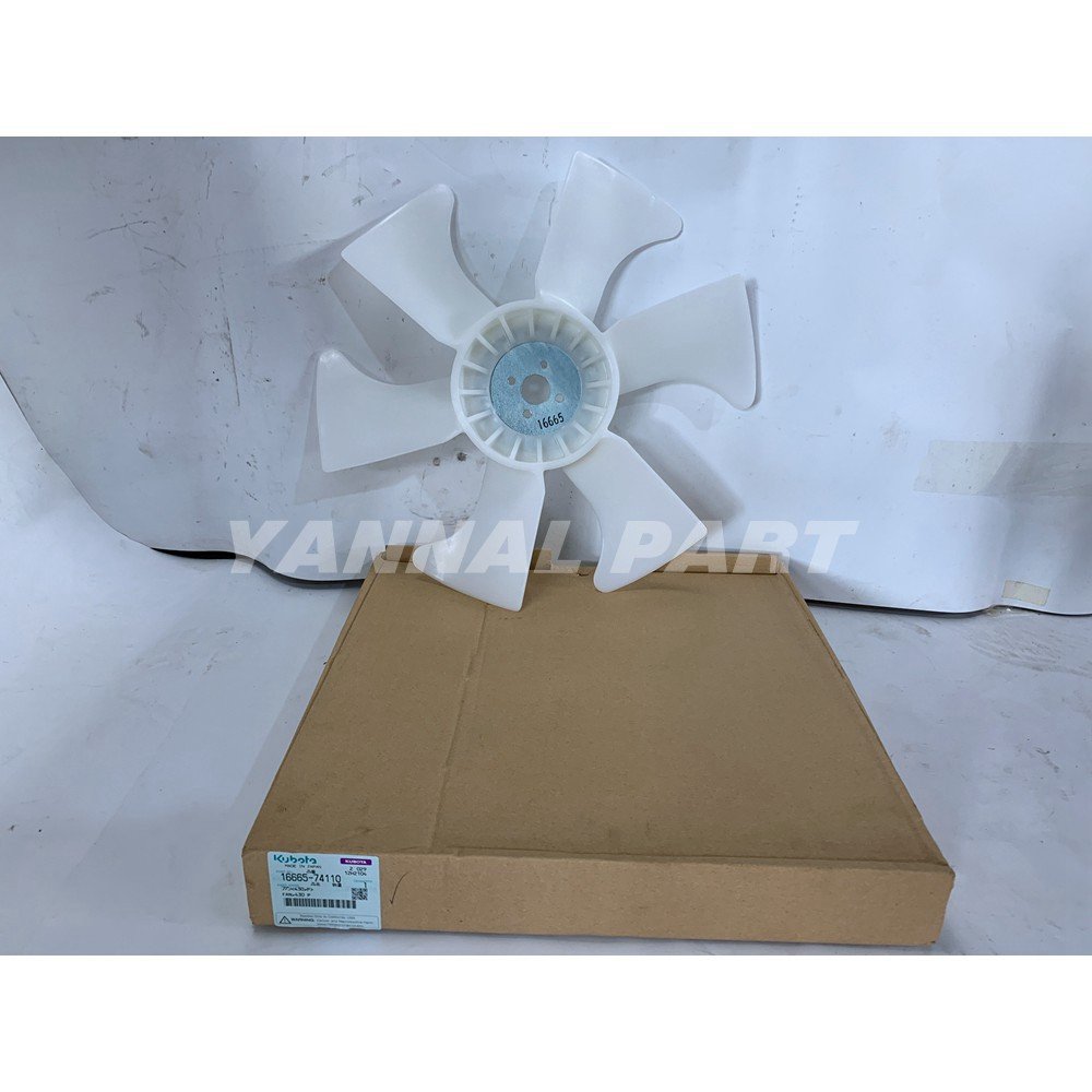 Fan 16665-74110 Fit For Kubota SQ-1210 Engine