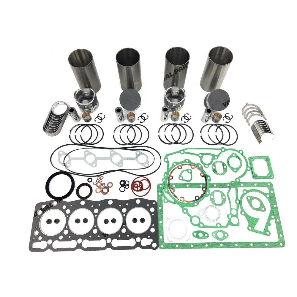 V1205 Overhaul Rebuild Kit With Gasket Kit Bearing Set For Kubota Diesel Engine