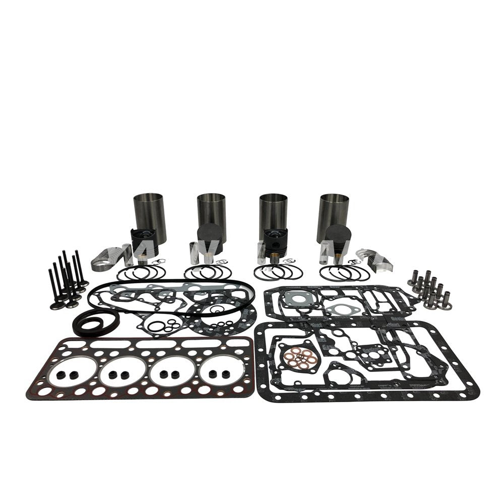 V1502 Engine Rebuild Kit With Gasket Bearing Valve For Kubota Diesel Engine