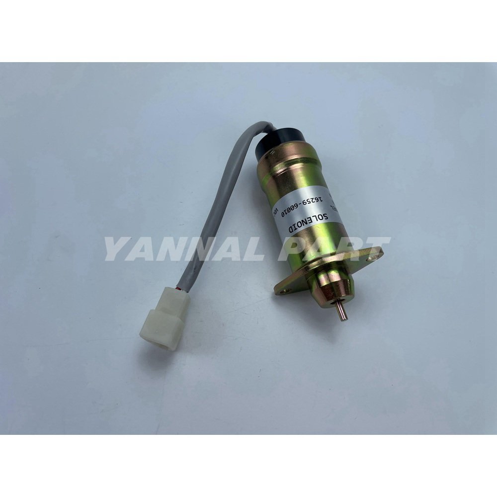 Solenoid Valve 16259-60010 Fit For Kubota V1505 Engine