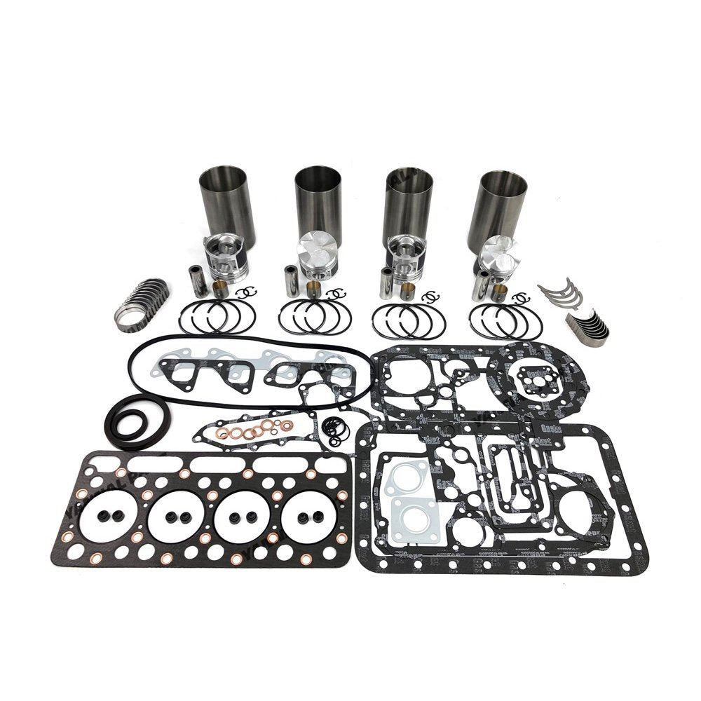 V1512-IDI Overhaul Rebuild Kit With Gasket Kit Bearing Set For Kubota