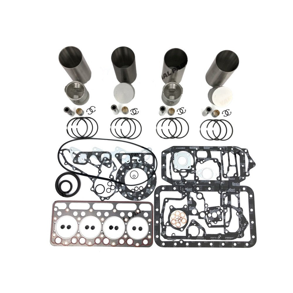 V1702 Overhaul Rebuild Kit With Full Gasket Kit For Kubota Diesel Engine