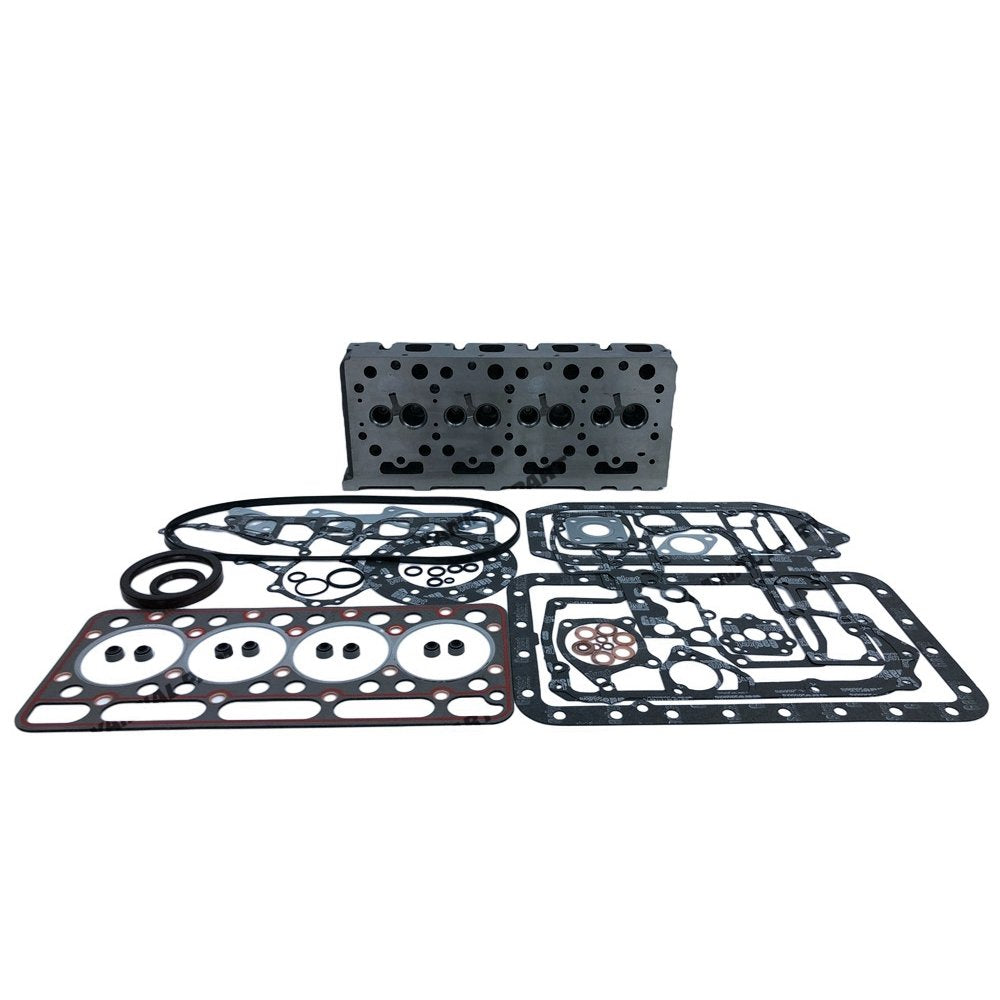 New Kubota V1902 Complete Cylinder Head With Full Gasket Set