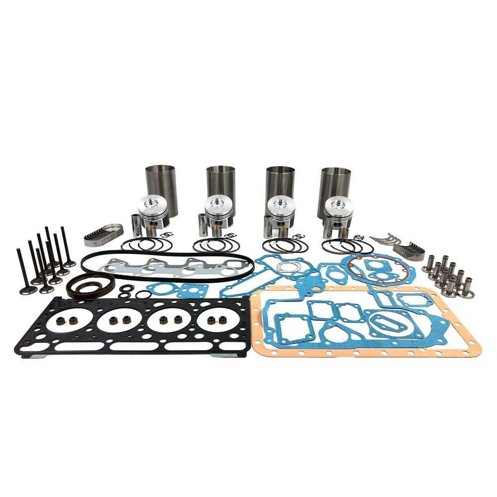 For Kubota V2003 Overhaul Rebuild Kit Piston Ring Full Head Gasket Set Bearing