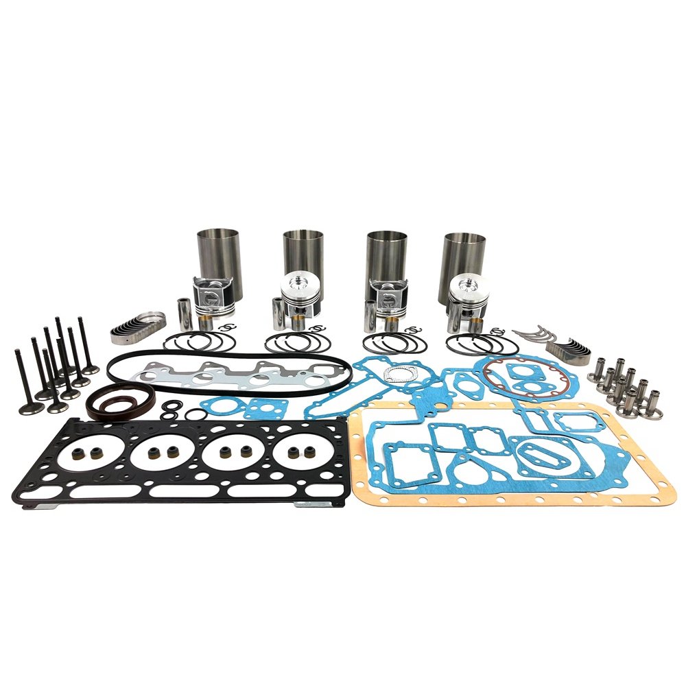 For Kubota V2003 Overhaul Rebuild Kit Piston Ring Full Head Gasket Set Bearing