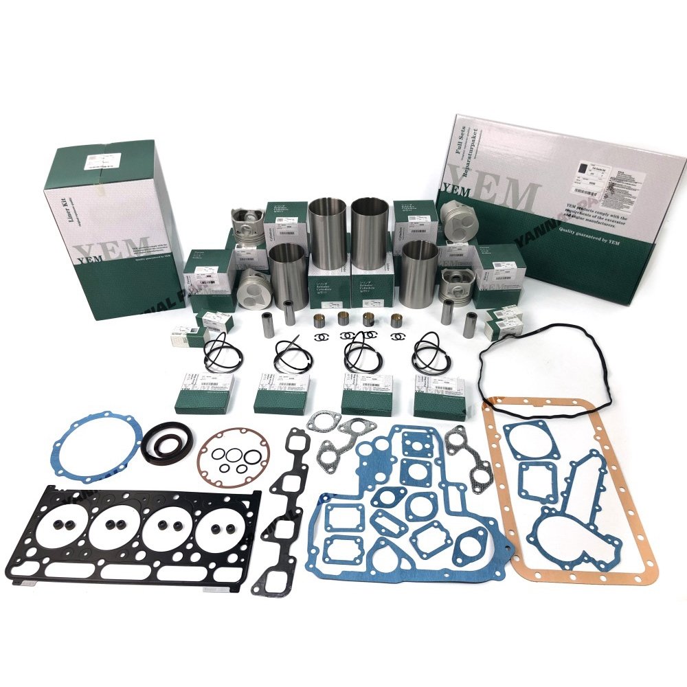 V2203 Overhaul Rebuild Kit With Full Gasket Kit For Kubota Diesel Engine