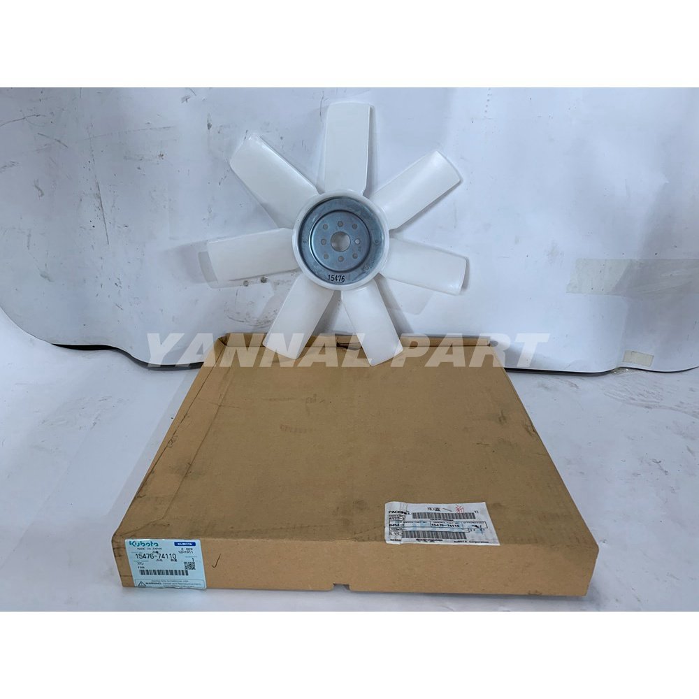 Fan 15476-74110 Fit For Kubota V2203 Engine