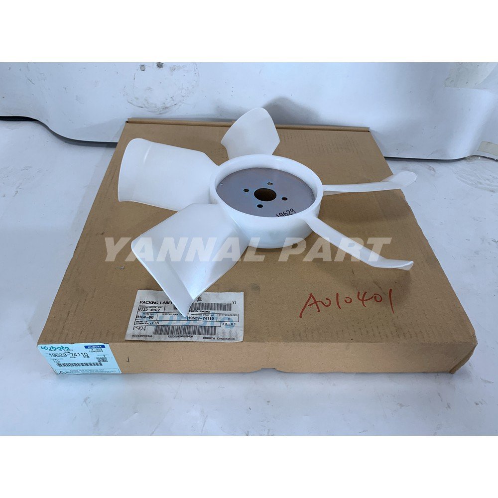 Fan 19629-74110 Fit For Kubota V2203 Engine