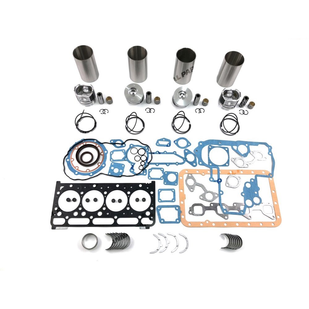 KX161 Overhaul Rebuild Kit With Gasket Kit Bearing Set For Kubota Diesel Engine