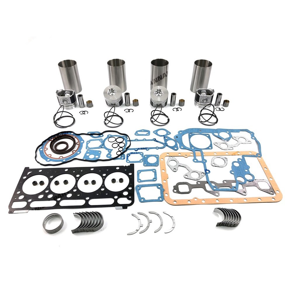 KX161 Overhaul Rebuild Kit With Gasket Kit Bearing Set For Kubota Diesel Engine