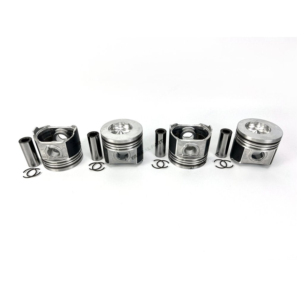 4X V2403 V2403-CR Piston 1J801-21111 0.5 64x25 For Kubota Diesel Engine Parts